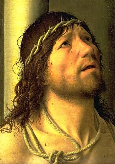 Antonello da Messina Christ at the Column (detail) china oil painting image